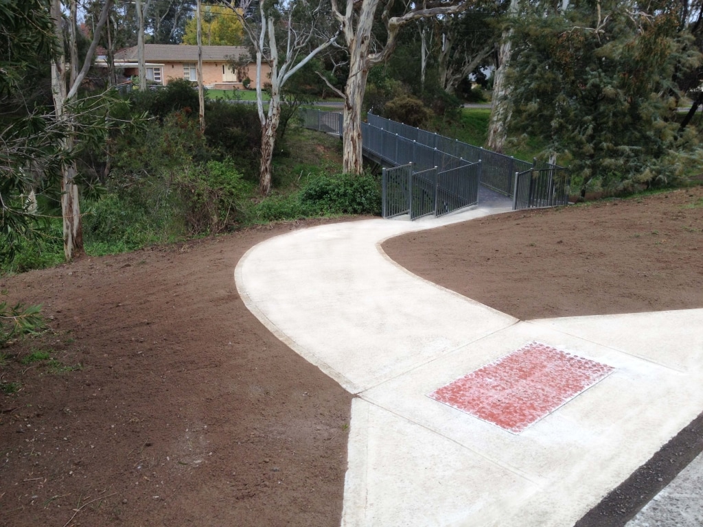 Concreting work for Tea Tree Gully Council