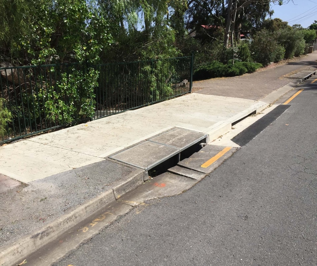 Concreting work for Tea Tree Gully Council