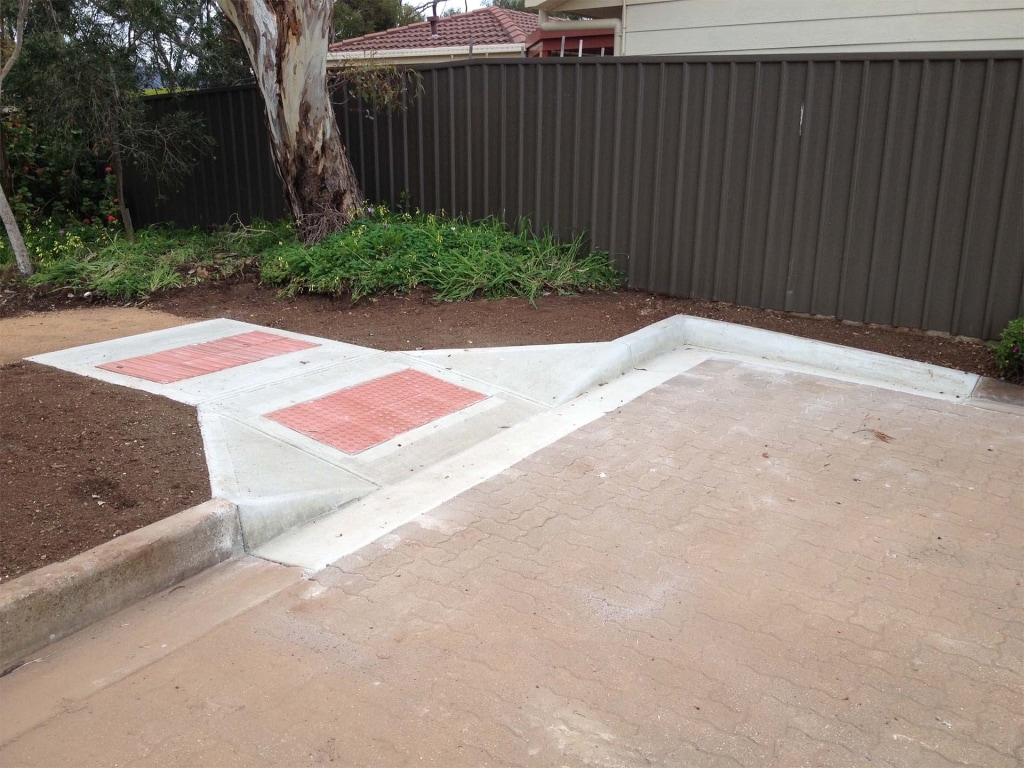 Concreting work for Tea Tree Gully Council
